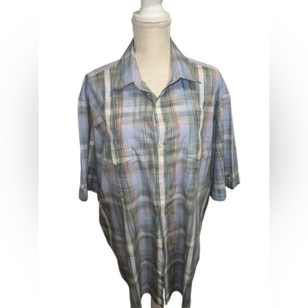 Claiborne‎ men’s button up shirt size XLT​